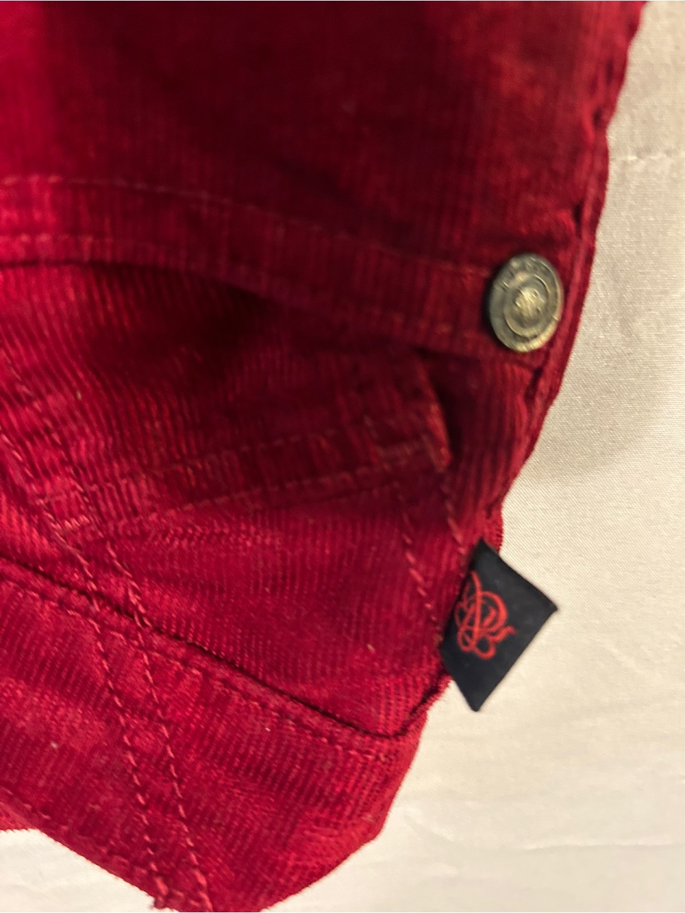 Rock & Republic Red Corduroy Pants Size 4M Berlin Fit - Picture 15 of 15